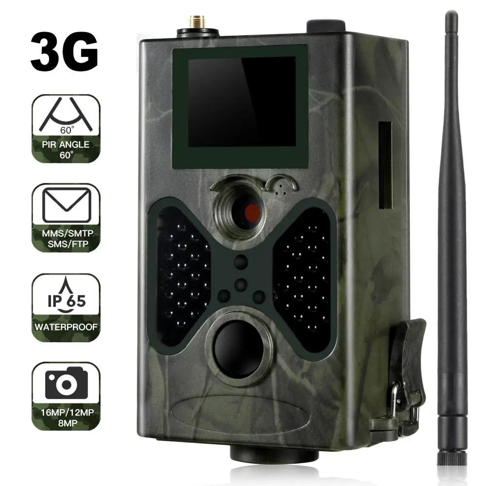 

HC330G Hunting Camera MMS Trail Camera 940nm SMS GSM GPRS 3G Camera Trap 16MP Night Vision Photo Trap Wild Cameras