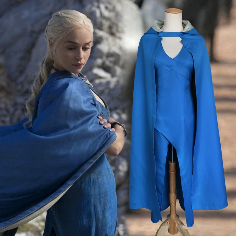 Daenerys Targaryen Kostuum Game Of Thrones De Unburnt Moeder Van