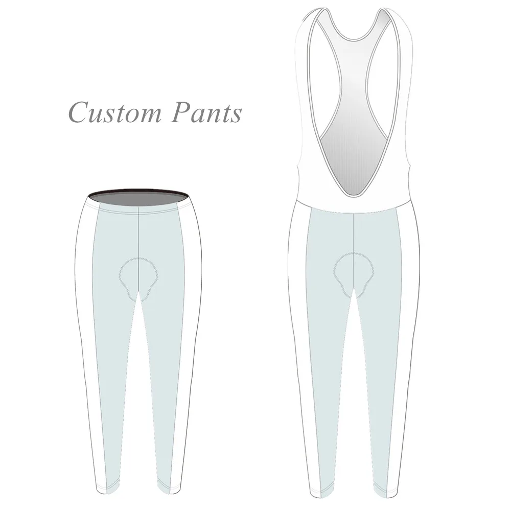 

Design Your Own Cycling Apparel Regular/Thermal Long Sleeve Cycling Pants Customized No Mimimum