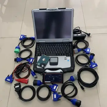 

Heavy Duty Truck Scanner tool DPA5 Dearborn Protocol Adapter without bluetooth connect by USB with CF-30 toughbook and 320GB HDD