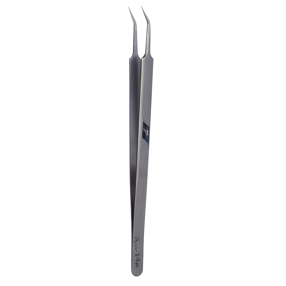 Precisión de acero inoxidable Pinzas Pinzetta curvado DIY Pinzas para herramientas de reparación del teléfono móvil Precisión de acero inoxidable Pinzas Pinzetta curvado DIY Pinzas para herramientas de reparación del teléfono móvil