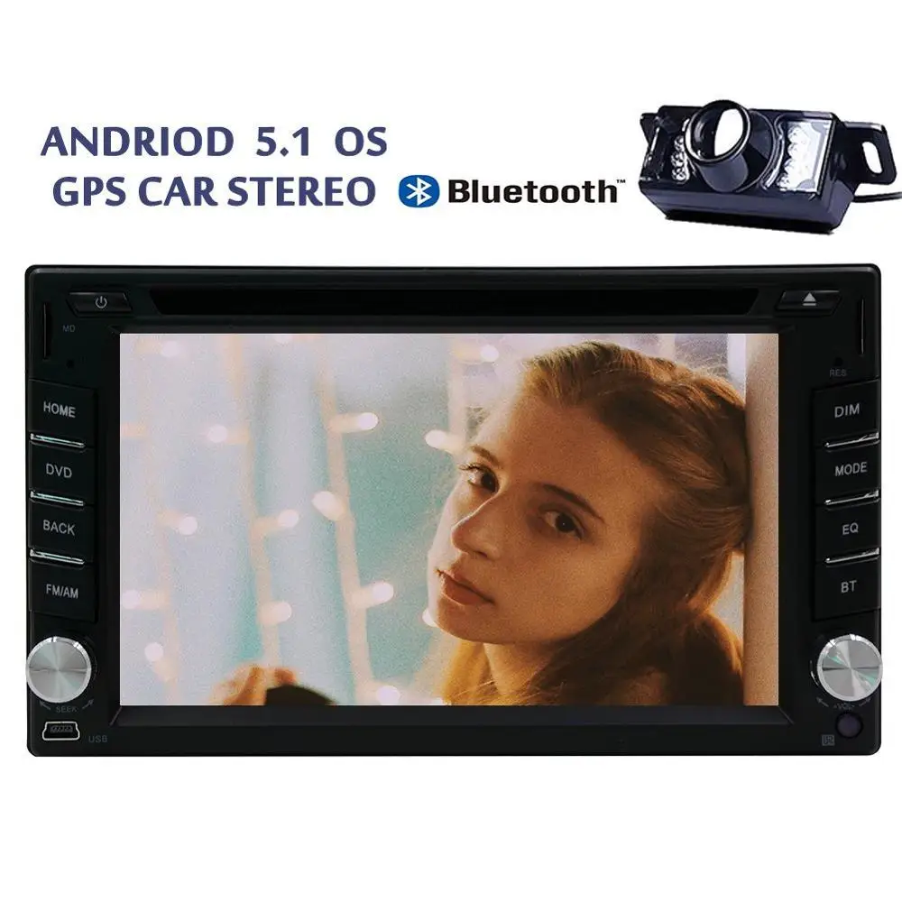 Car DVD Player Android 5 1 font b Radio b font Receiver In Dash font b