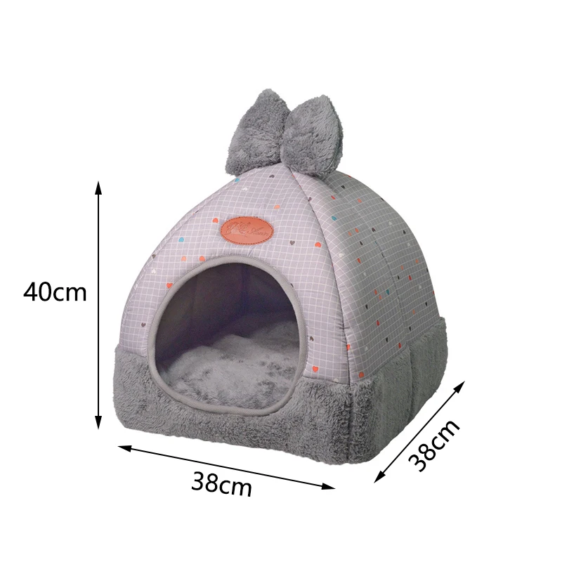Buy Cute Pet Tent Soft Bed For Dog & Cat Online