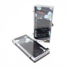 Premium 3D Silk Eyelash Extensions Individual False Mink Lashes B C D Curl Professional Makeup Tools