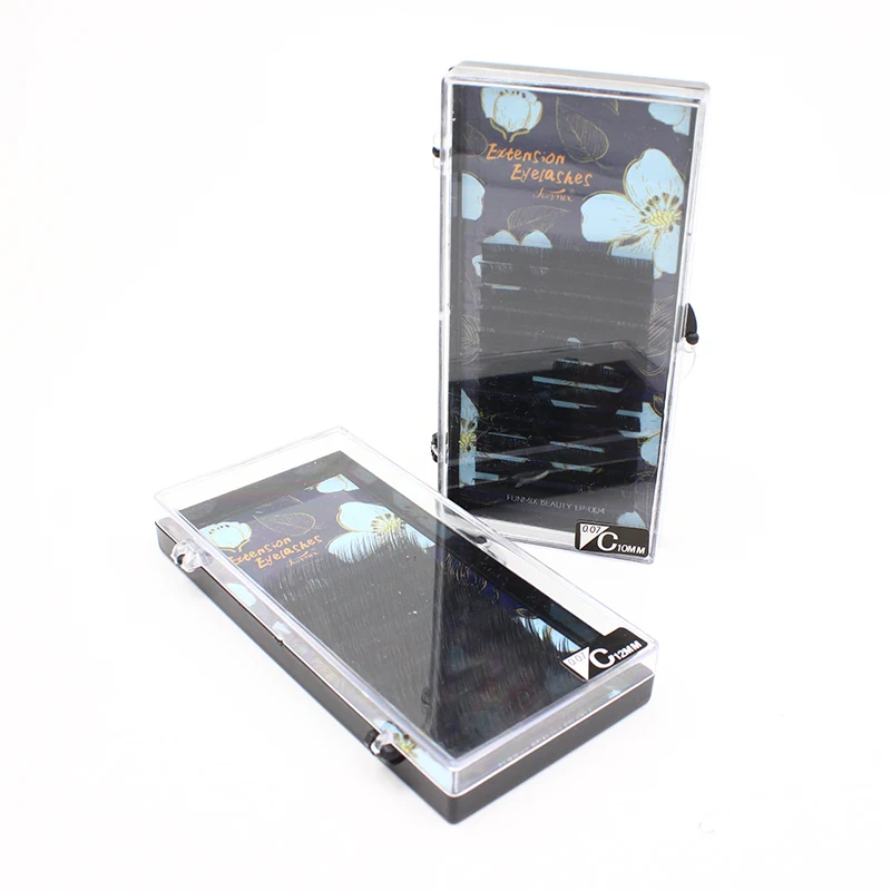 Premium 3D Silk Eyelash Extensions Individual False Mink Lashes C D Curl Professional font b Makeup