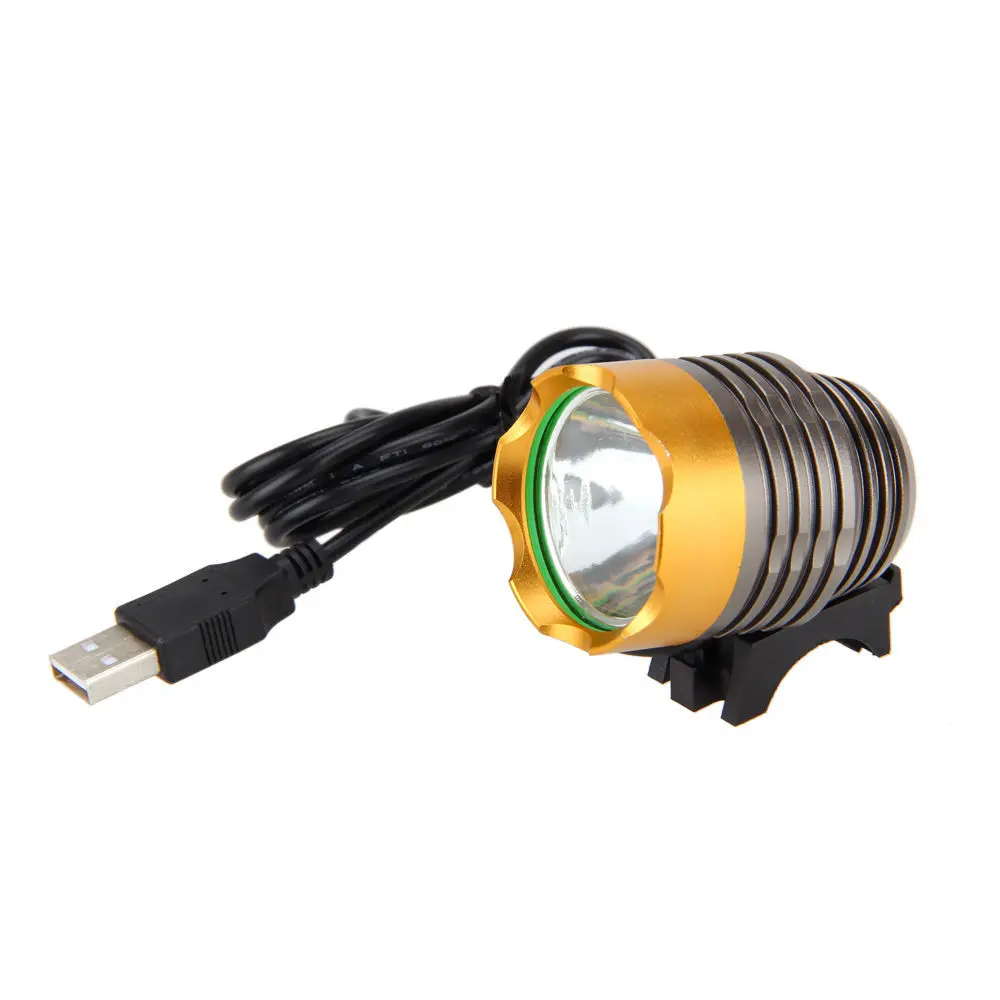 3000LM CREE XM L T6 светодиодный Возможность зарядки при помощи разъема USB светильник