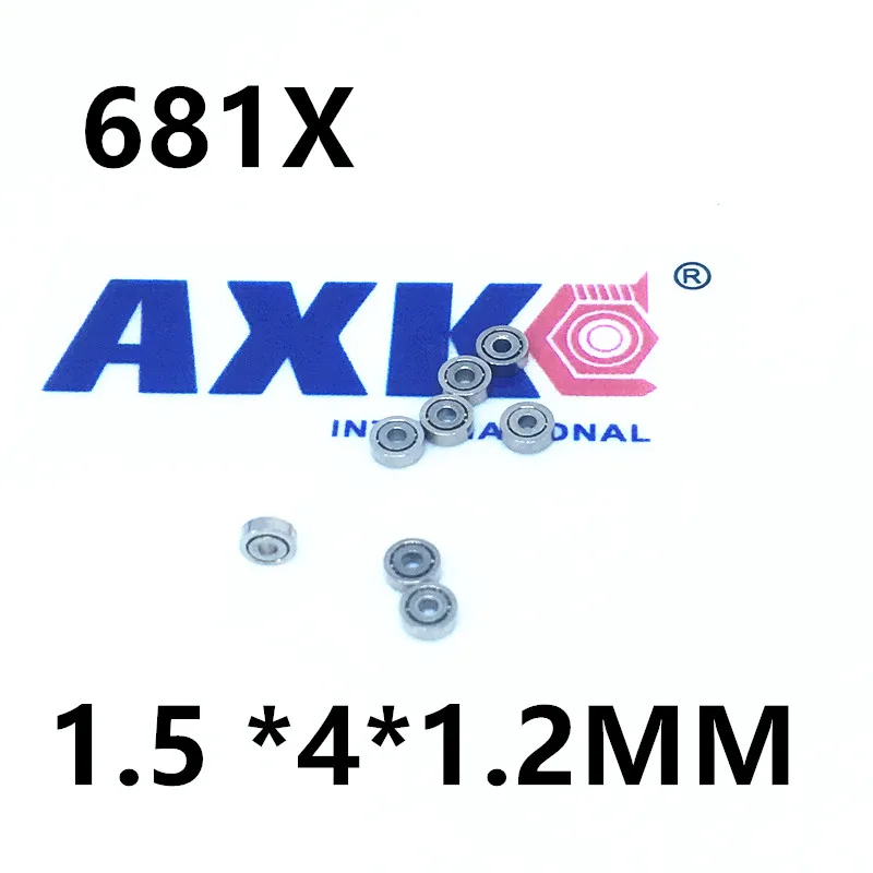 

681XZZ 681X 681 L415ZZ deep groove ball bearing 1.5x4x2mm miniature bearing 1.5*4*2mm full complement