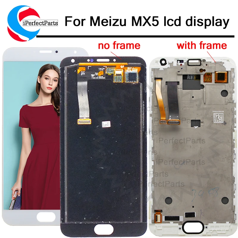 

display meizu mx5 Display Touch Screen Digitizer Assembly For MEIZU MX 5 Meilan MX5 lcd with frame for meizu mx5 lcd