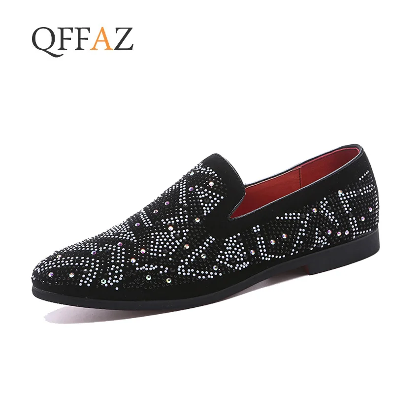 

QFFAZ 2019 Spring PU Leather Men Shoes Oxford Casual Classic Loafers For Male Comfortable Footwear