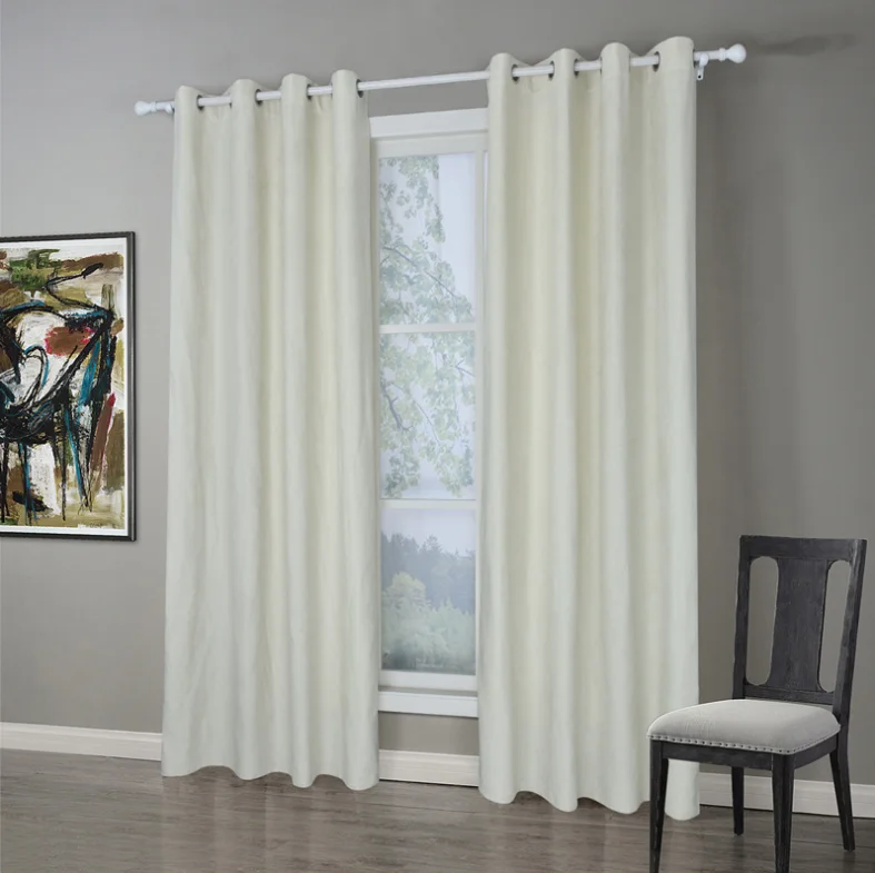 Mylb cortinas modernas para tratamiento de ventanas persianas cortinas terminadas ventana cortinas opacas para sala de estar el dormitorio