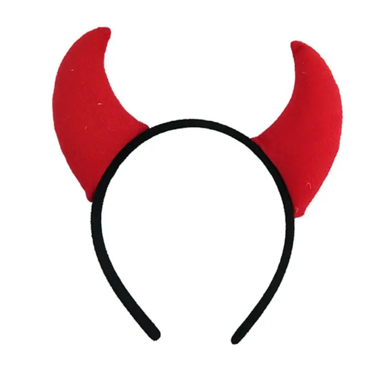 Забавные дьявольские уши оголовье рога уха детей повязки на голову Хэллоуин вечерние украшение для взрослых реквизит