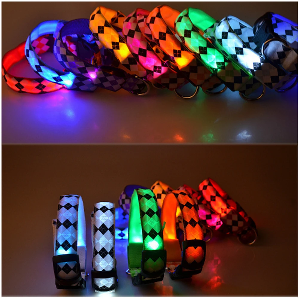 LED-Dog-Collar-Glow-Nylon-for-Dogs-Puppy-Cats-Pet-Large-Adjustable-Night-Luminous-Collar-Pet (1)