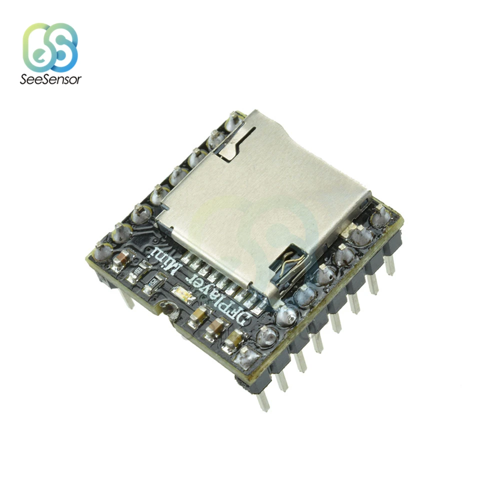 TF карта U диск мини MP3 dfплеер аудио голосовой модуль плата для Arduino DFPlay плеер