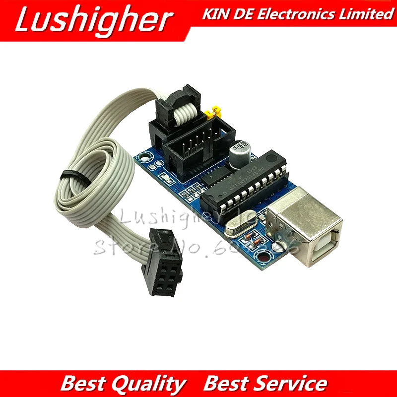 USBTiny USBtinyISP AVR ISP программатор Bootloader IDE Meag2560 UNO R3 с 10pin кабелем для программирования |