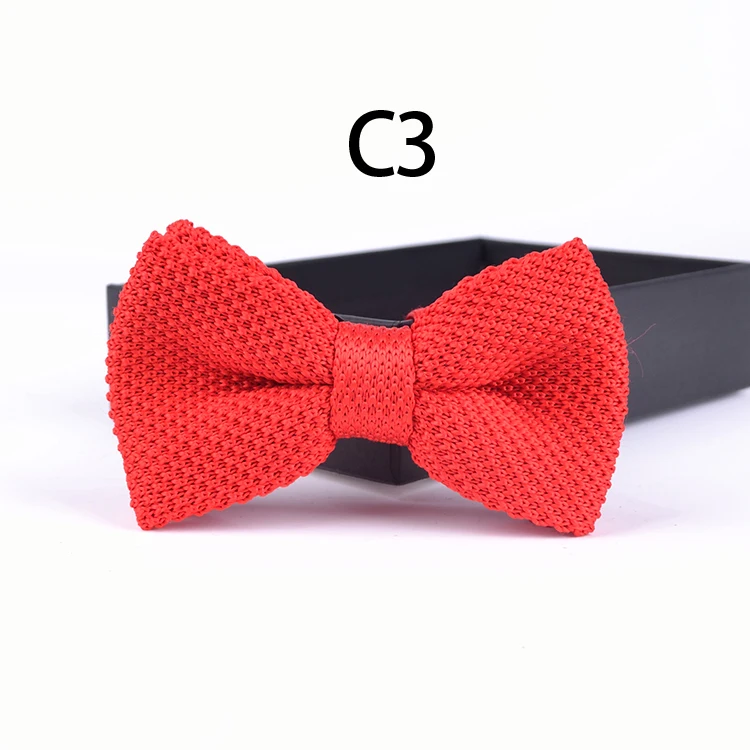 Стильный трикотажные бабочкой модная красивая бабочкой взрослых Bowties вязать Для мужчин галстук для путешествий C2