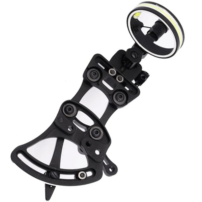 1 pin Compound Bow Sight Single Pin Bow Sight with Lights Outdoor