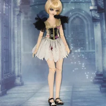 Fortune Days для 1/4 BJD кукла 45 см очень сексуальное кружевное сшитое платье бабочка набор Высокое качество reborn Игрушки для девочек Подарки