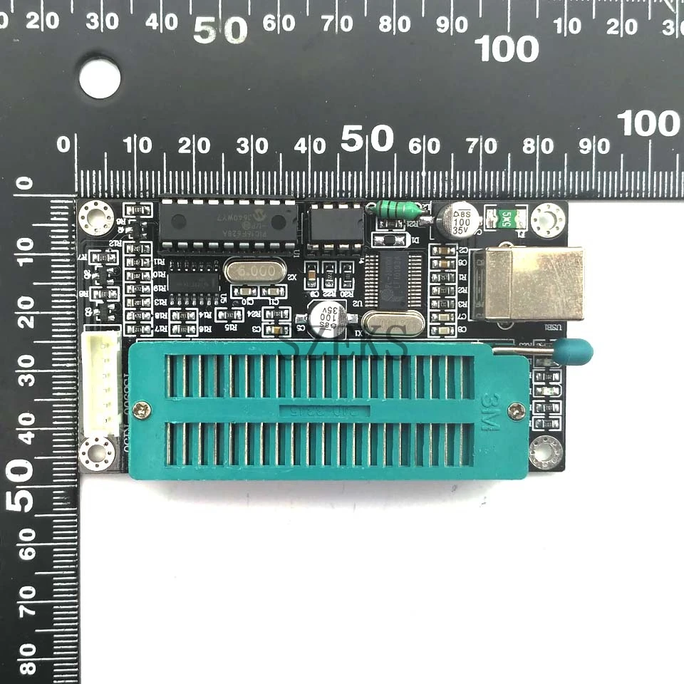 Черный ПИК K150 ICSP программист USB автоматическое программирование разработка микроконтроллера+ USB ICSP кабель