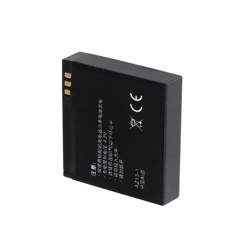 Для камеры Xiaomi Yi 1010 мАч AZ13 1 аккумулятор 5 шт. + USB зарядное устройство с 2 сторон для