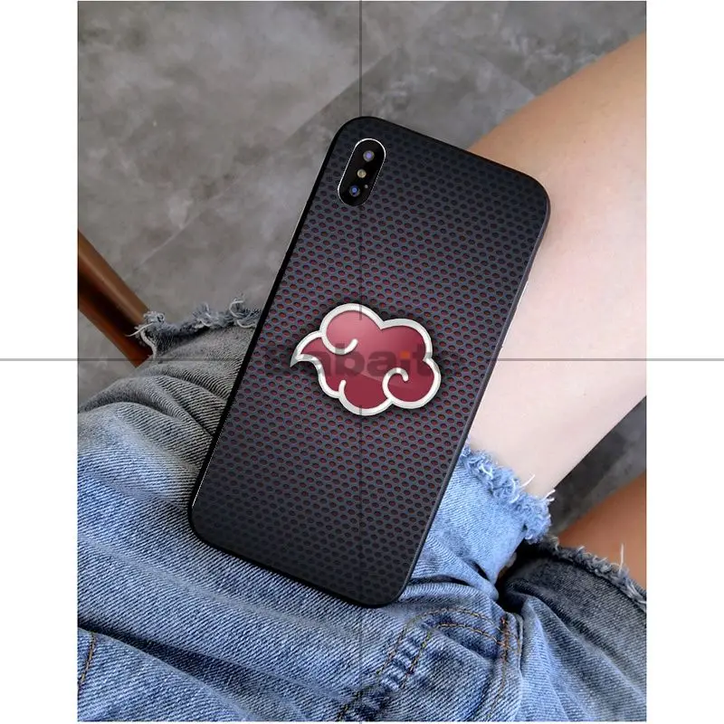 Babaite Naruto Akatsuki Uchiha DIY Окрашенные аксессуары для телефонов Чехол для Apple iPhone 8 7 6 6 S Plus X XS MAX 5 5S SE XR чехол - Цвет: A4