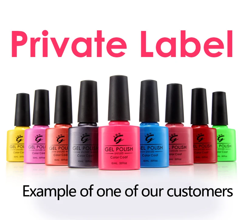 Private label nail polish wholesale in WHITE bottles 1 color 1 bottle is ok  Custom Logo Private Label Nail gel need UV LED|nail varnish gift sets|nail  polish labelnail art glitter shapes -