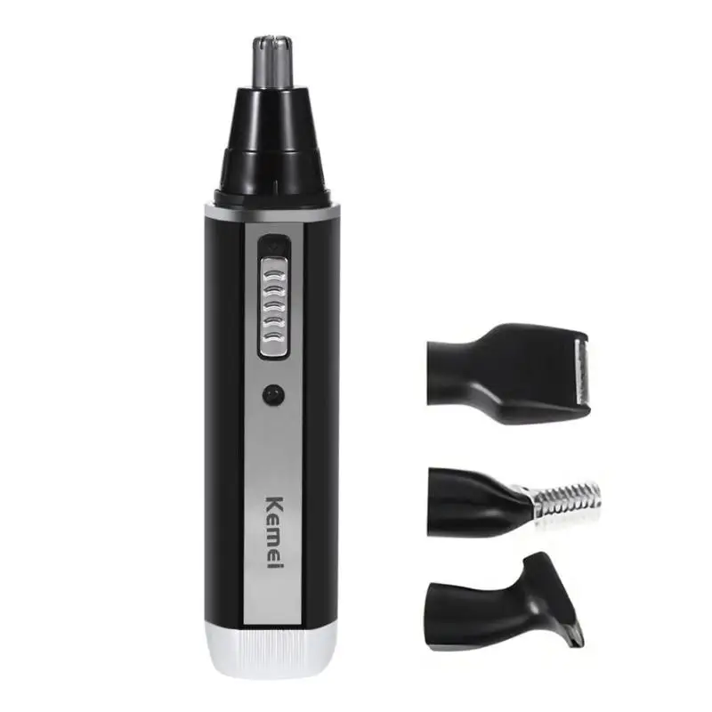 

KEMEI KM-6630 4 in 1 rechargeable Electric razor Nose Ear Hair corner beard eyebrow repairer Trimmer Shaver Temple Cutter