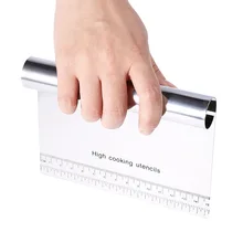 Скребок для теста для пиццы из нержавеющей стали резак для украшения торта инструменты кухонные аксессуары инструменты для выпекания резаки