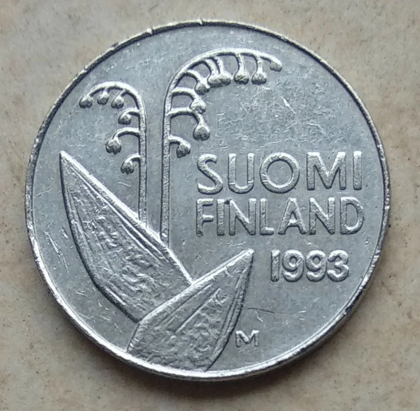 

16mm 10 Penni Coin Of Finland Random Year