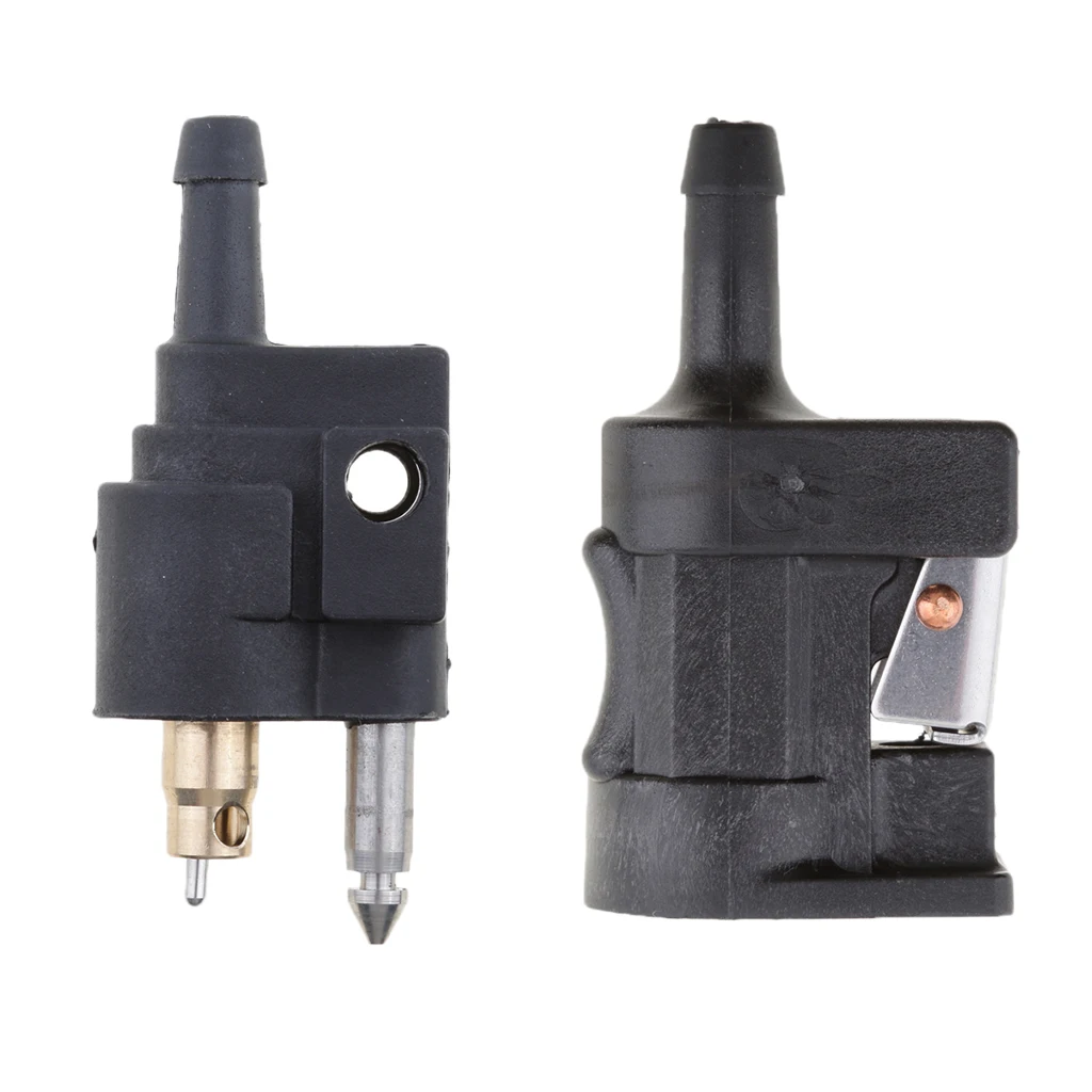 1/4in Male  Auto Car Fuel Line Hose Coupler Quick Release Connect Connector Joint For Yamaha Outboard Motor