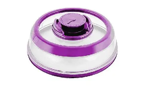 purple cover Микроволновая печь уплотнение крышка обёрточная бумага вакуумный еда герметик свежий протектор крышки кухня - Цвет: purple cover