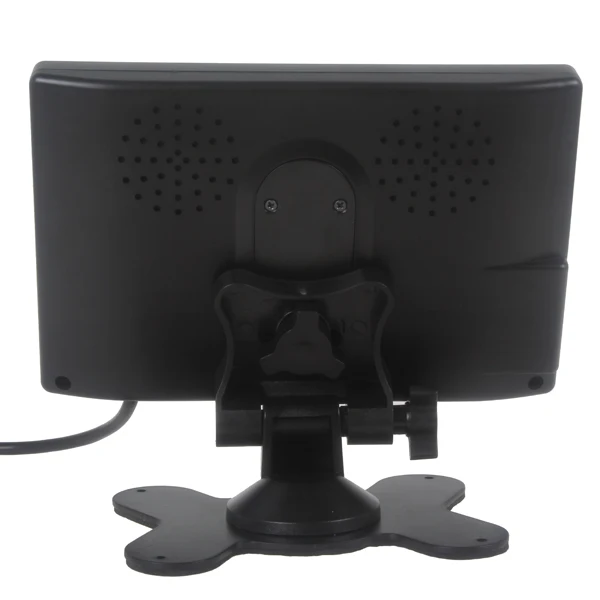 Новинка, 7 дюймов, 800x480 TFT lcd, RGB цветной цифровой дисплей, 2 видео входа, подголовник заднего вида, автомобильный видеомагнитофон, монитор для камеры заднего вида