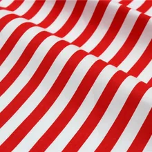 Хлопковая ткань, 16010532,50 см* 150 см, пол метра, серия мультфильмов, хлопковая ткань в красную полоску, домашний текстиль