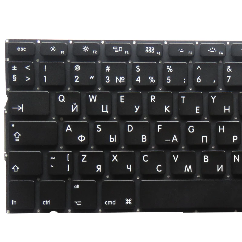 Najtaniej GZEELE nowy dla Apple Macbook Pro A1278 MC700 MC724 MD313 MD314 MC700 RU rosyjska klawiatura laptopa 2009 2012 bez ramki 13.3\