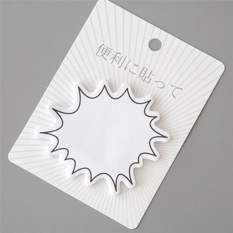 Креативный Dialog Box memo pad Kawaii мультфильм стикеры для планирования бумага для записей наклейки Канцтовары офисный школьный подарок - Цвет: Style 3