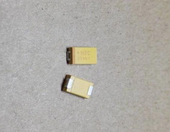 

50PCS Tantalum Capacitor 7343 Type:D 107 100UF 16V