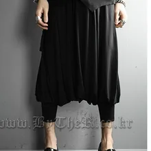 27-44! Новая Мужская одежда Повседневная Персонализированная модная мужская летняя трендовая штаны-шаровары плюс размер брюки певица костюмы