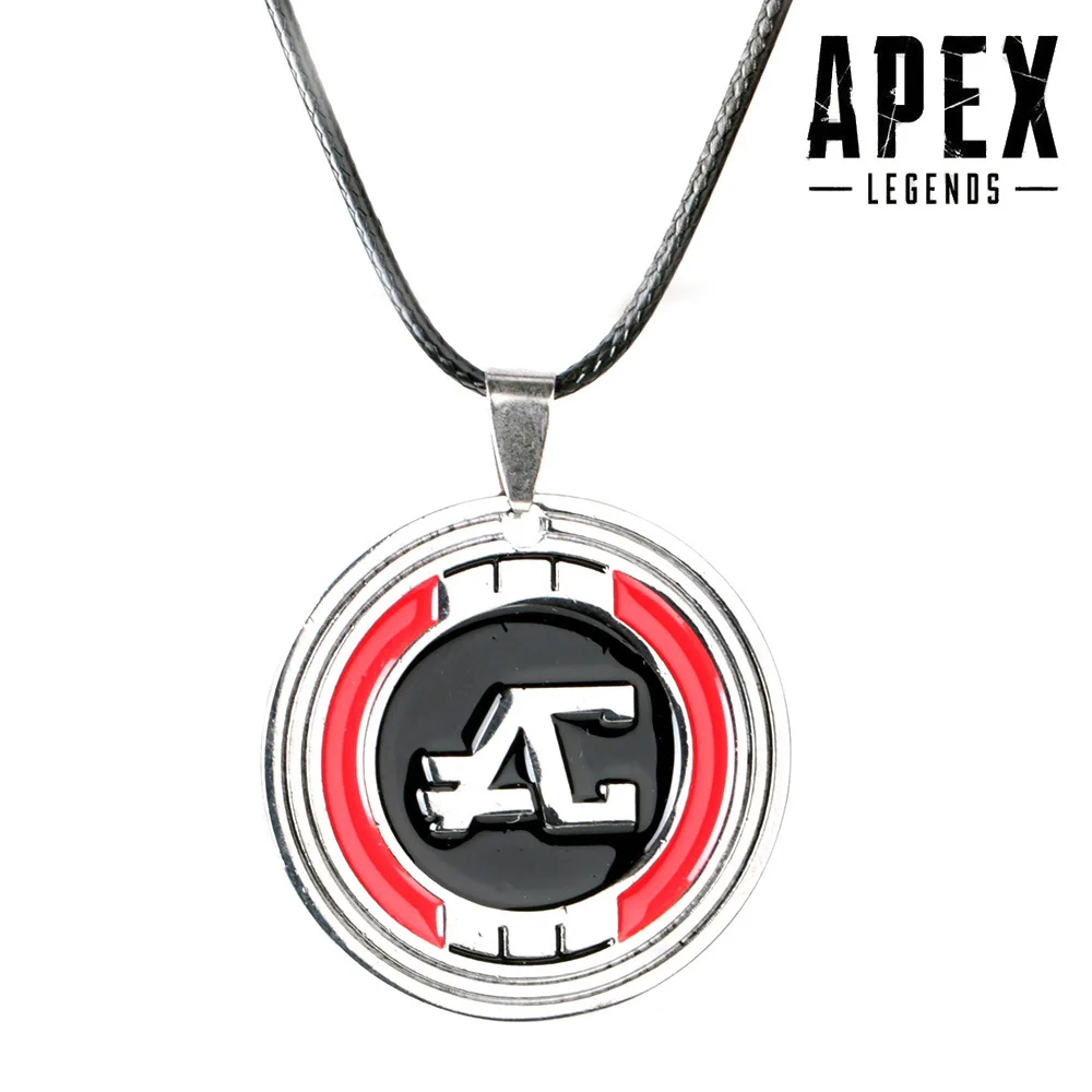 Apex legends памятная монета брелки кулон ожерелье высокое качество модные аксессуары