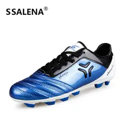 Высокое качество Для мужчин футбольные бутсы Для мужчин; износостойкие Футбол домашняя обувь супер дышащие кроссовки AA51043