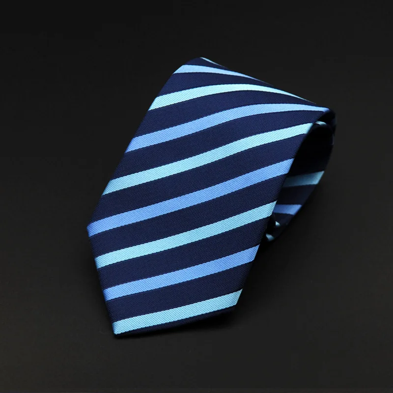 Zipper Tie 8cm Lazy Necktie Easy To Pull Mens Ties Commercial Formal