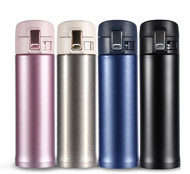 Fashion 350ML 500ML Stainless Steel Insulated Cup Coffee Tea Thermos Mug Thermal Bottle Thermocup Travel Drink