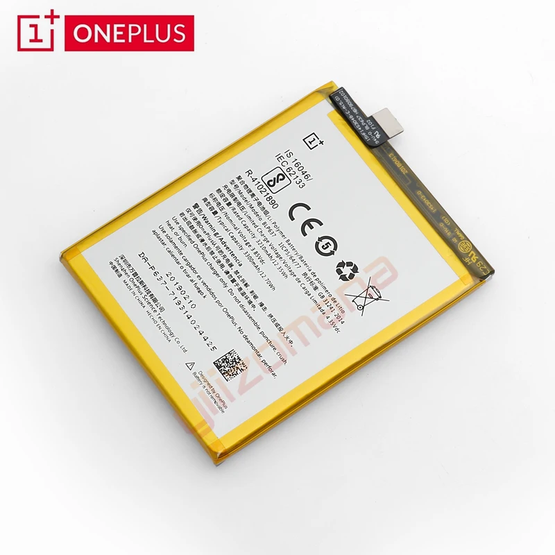 Один плюс оригинальный аккумулятор для телефона BLP571 3210/3300 мАч OnePlus 5/5 T A5001 A5010