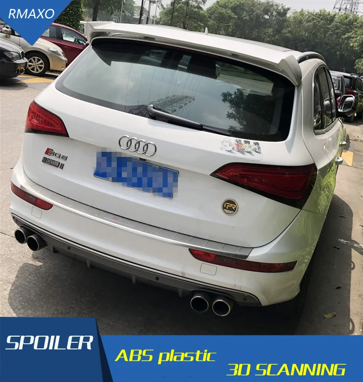 

For Audi Q5 Spoiler Audi Q5 ABS Material Car Rear Wing Primer Color Rear Spoiler For Audi Q5 Spoiler 2013-2016