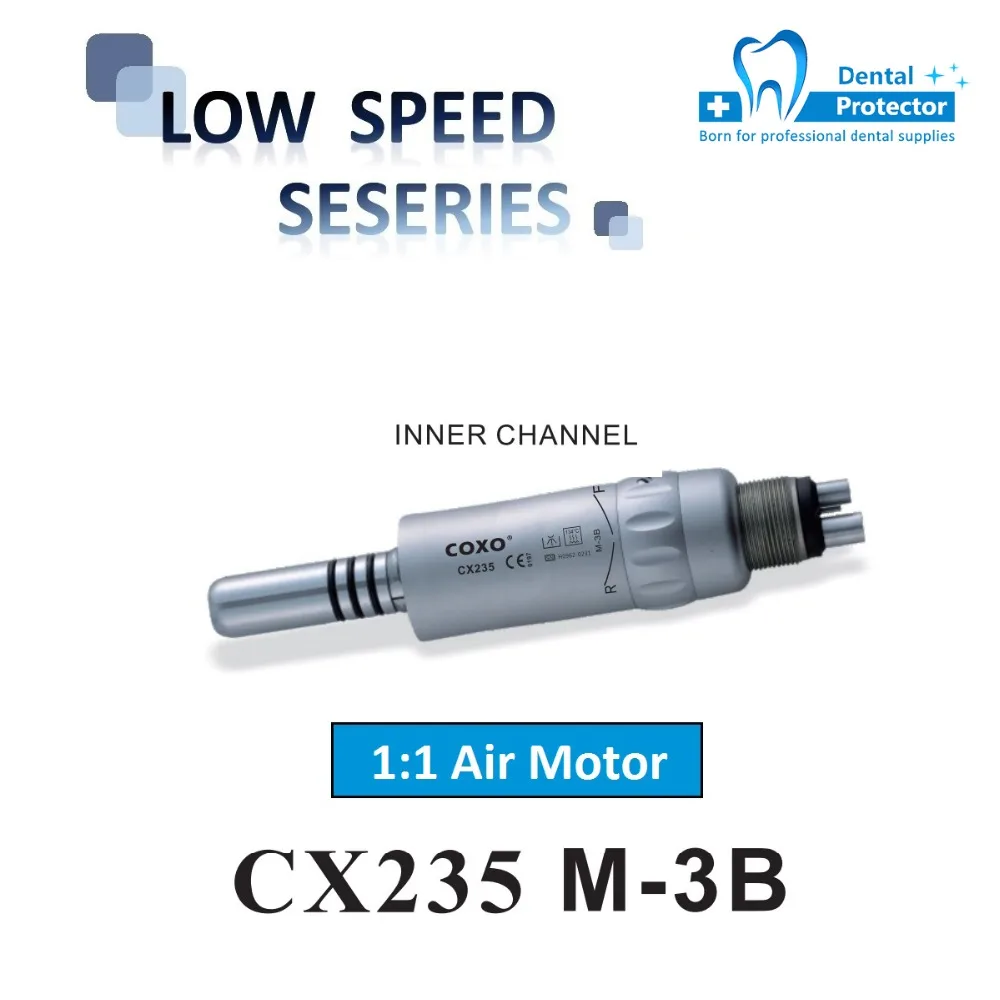 

COXO SOCO Dental Low Speed Air Motor ,4 Holes or 2 Holes ,Inner Water