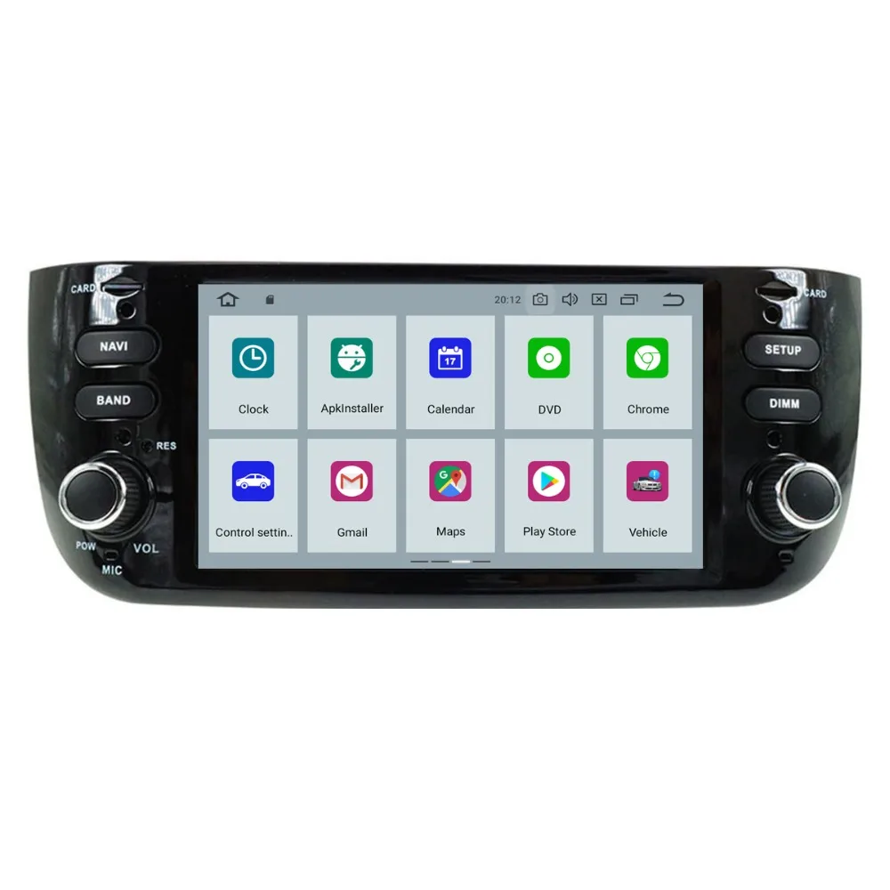 Flash Deal Android 9.0 Car Radio For Fiat Abarth Punto EVO Linea 2012-2016 Octa Cores 4G+32G Multimedia GPS Navigation Headunit AUX 4