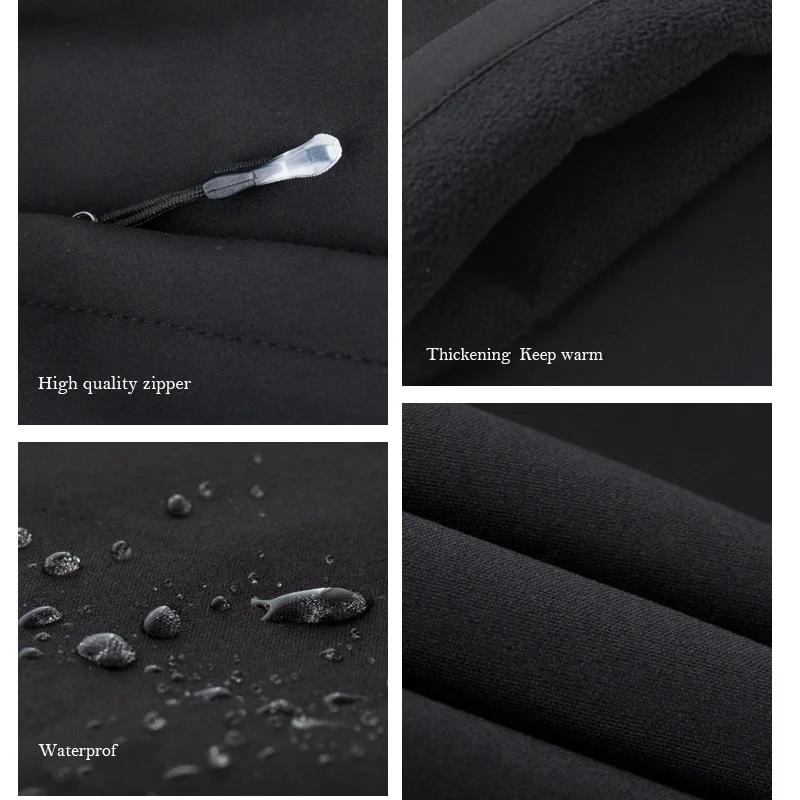 El Ártico luz senderismo Trekking pantalones de esquí Softshell invierno a prueba de viento impermeable calor radiación protección hombres mujeres 5XL