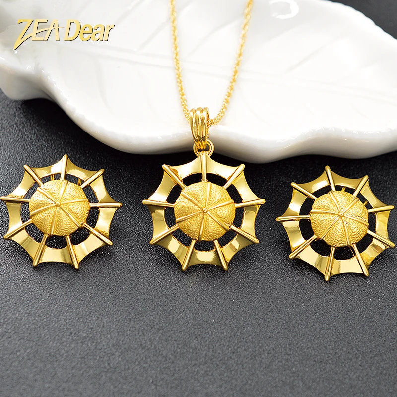 

ZEADear Jewelry Trendy Jewelry Sets For Women Earrings Necklace Pendant Geometric Jewelry For Anniversary Gifts Jewelry Findings