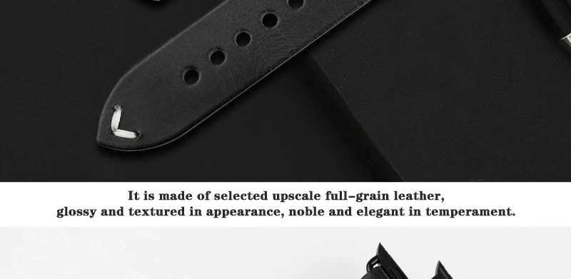 MAIKES, ремешок из натуральной кожи, модный красный ремешок для Apple Watch, полосы 44 мм, 40 мм, 42 мм, 38 мм, серия 4, 3, 2, ремешок для часов iWatch, браслет