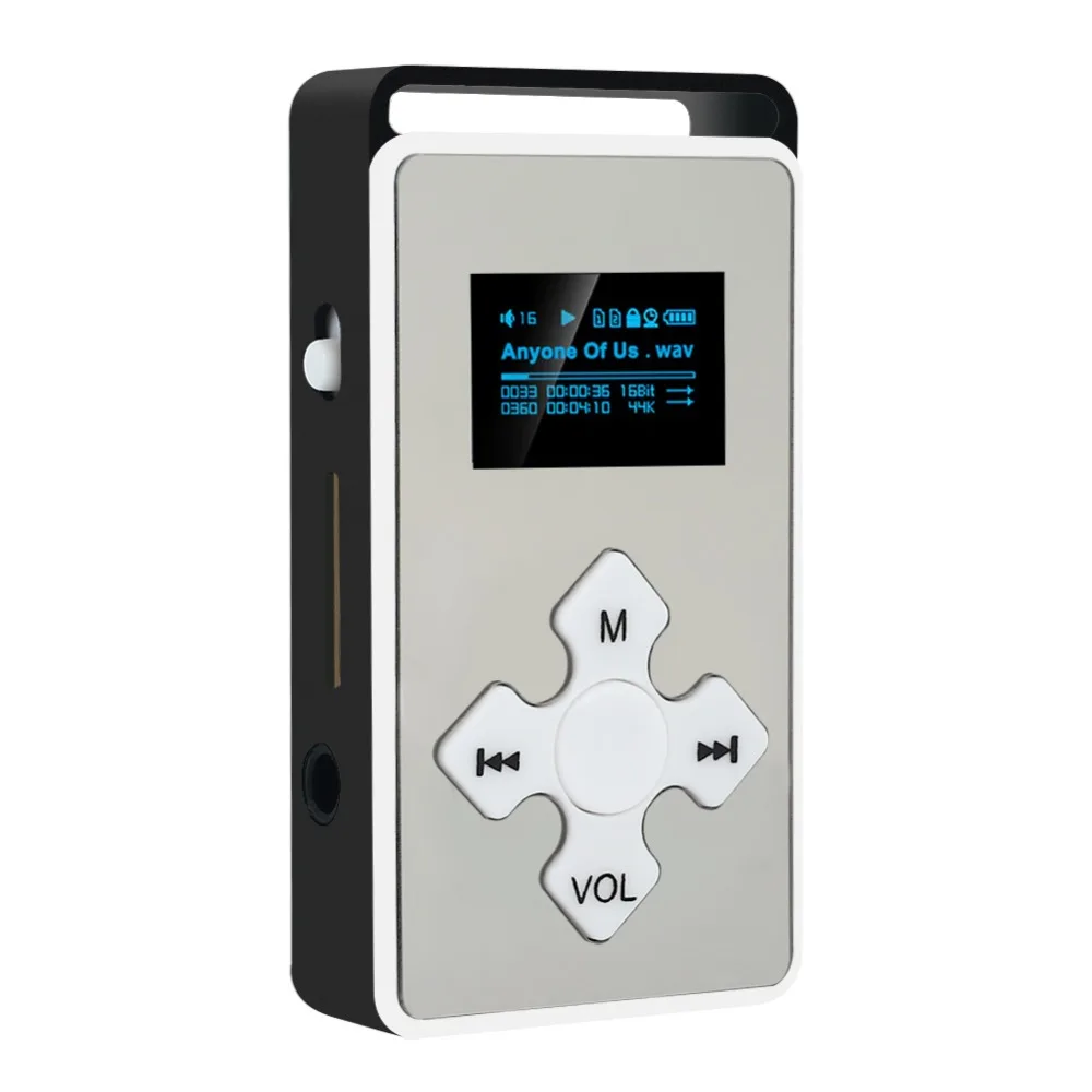 

Cewaal 2018 Hot Sale Mini MP3 Player LCD Screen Support 16GB Micro SD TF Card Fashion Sport MP3 Player