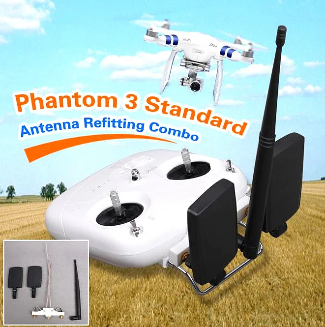 DJI Phantom 3 Standard Remote Control Accessories Signal Booster Increase Control Distance For DJI Phantom 3 Standard