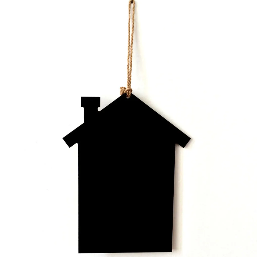 Новый стиль в форме домика доска для сообщений и доска объявлений деревянный дом доска для сообщений доска для дома декорированная полка